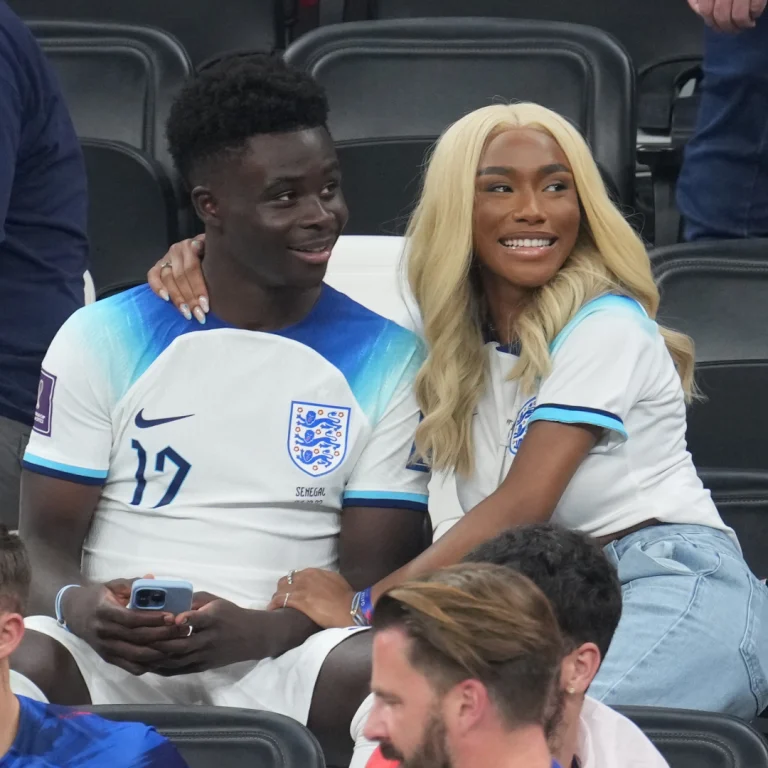 Bukayo Saka Copine