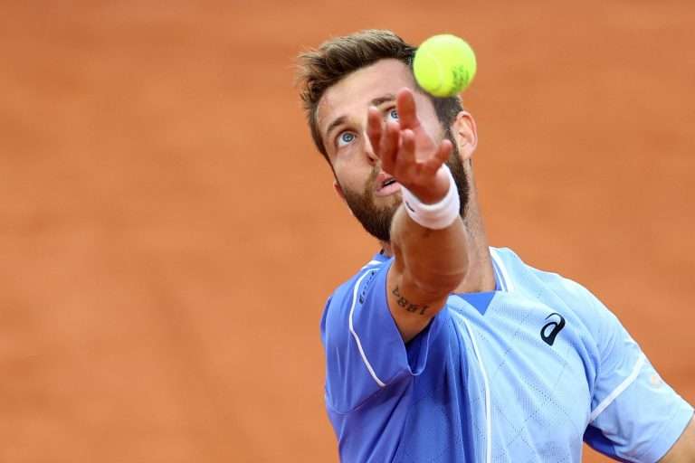 Corentin Moutet Parents